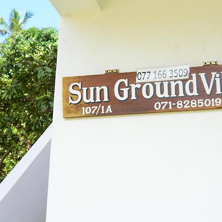 Sun Ground Villa Hikkaduwa Bagian luar foto