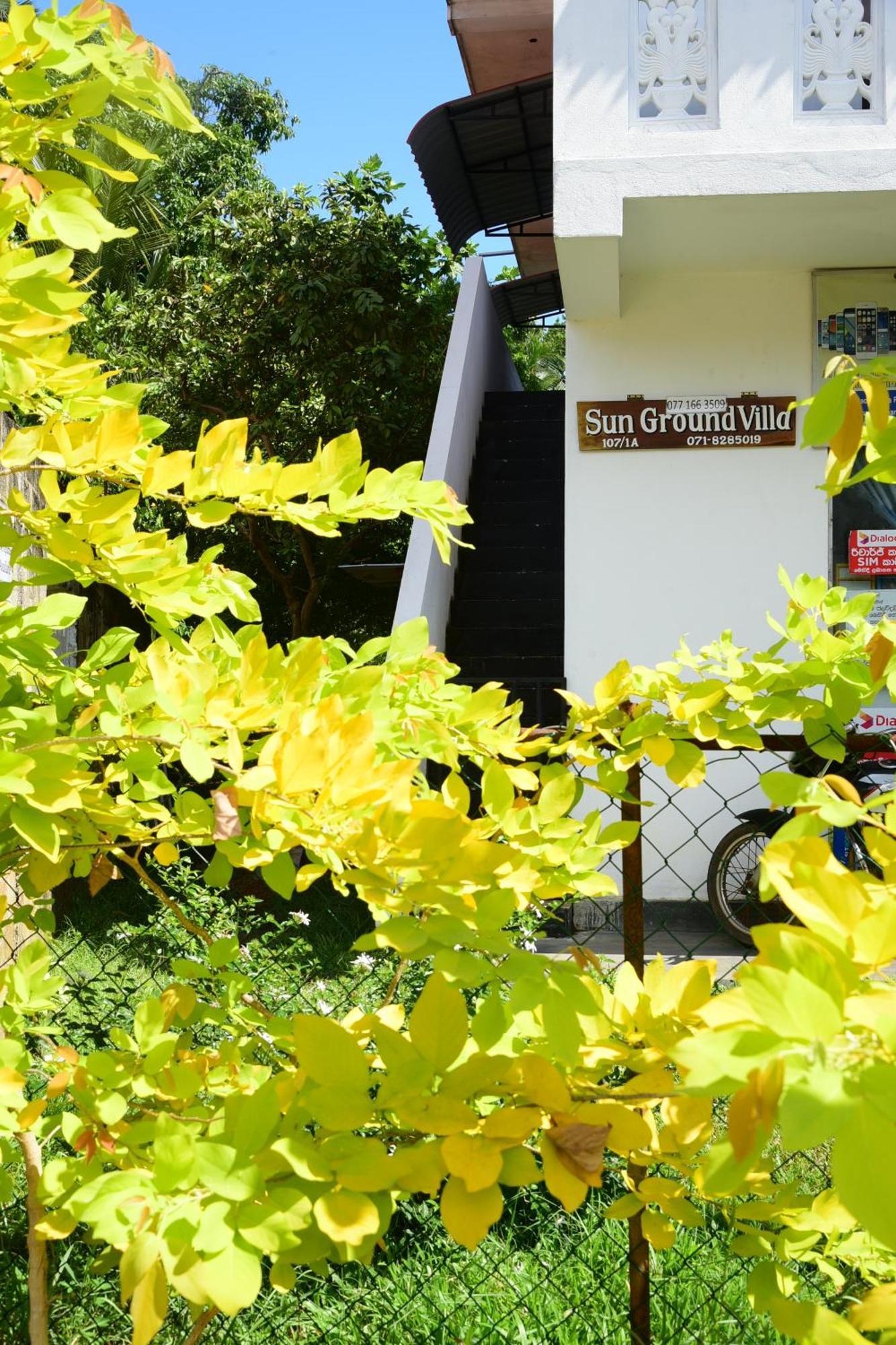 Sun Ground Villa Hikkaduwa Bagian luar foto